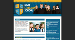 Desktop Screenshot of hopechristianschool.ca